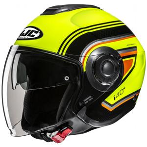 HJC i40N Linia MC3H nyitott motoros bukósisak fluo sárga-fekete