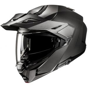 HJC i80 Solid Semi Flat felnyitható bukósisak titán