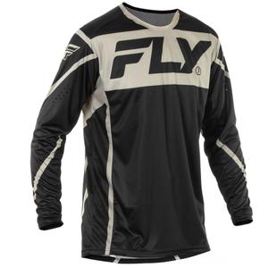 FLY Racing Lite motokrossz mez fekete-szürke