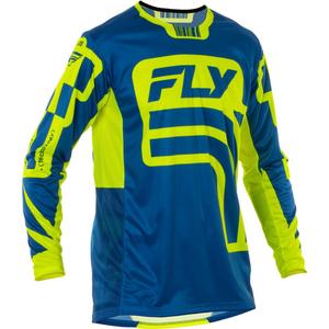 FLY Racing Lite Lancer motokrossz mez kék-fluo sárga