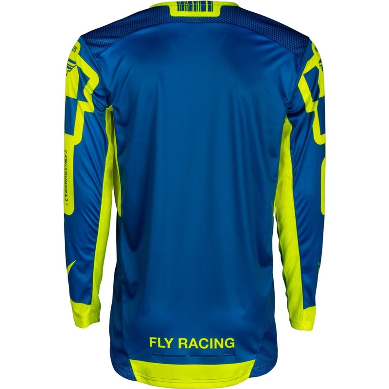 FLY Racing Lite Lancer motokrossz mez kék-fluo sárga