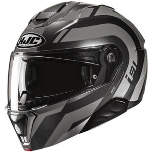 HJC i91 Arven MC5 felnyitható motoros bukósisak szürke-fekete
