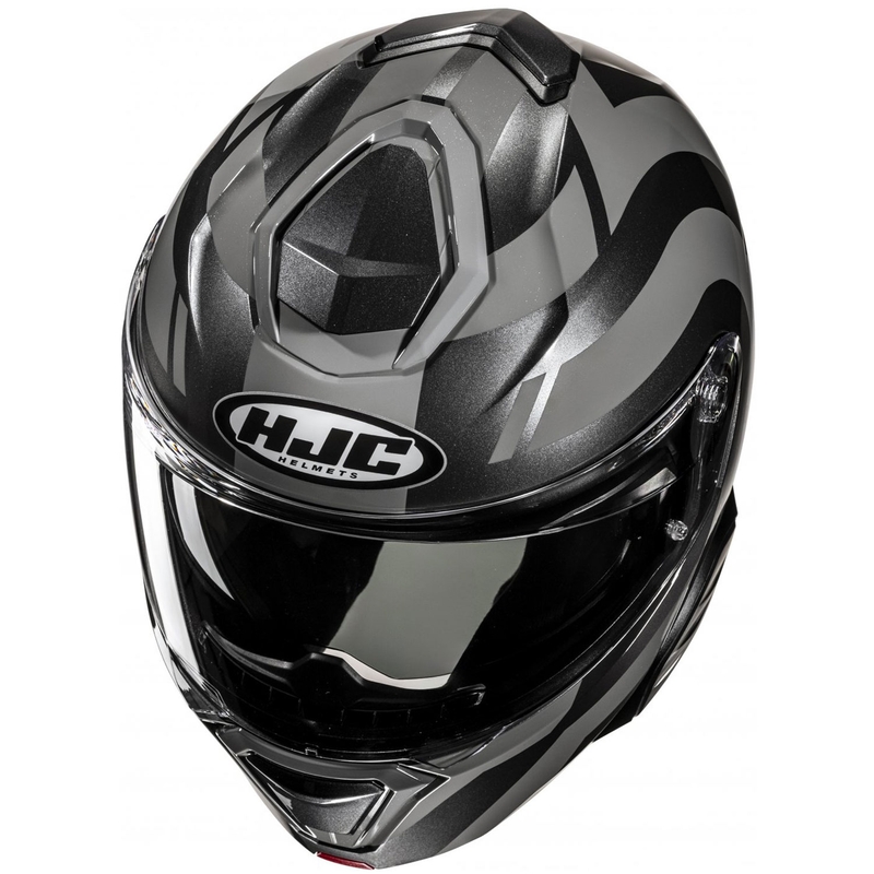 HJC i91 Arven MC5 felnyitható motoros bukósisak szürke-fekete
