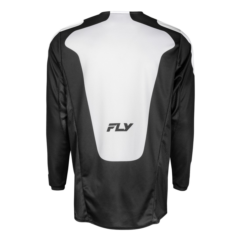 FLY Racing Kinetic Sym motokrossz mez fekete-fehér