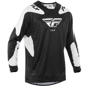 FLY Racing Kinetic Sym motokrossz mez fekete-fehér