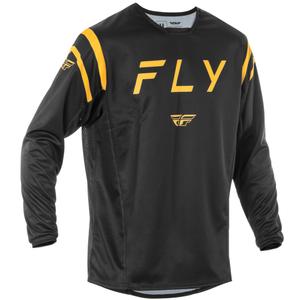 FLY Racing Kinetic Centre motokrossz mez fekete-arany