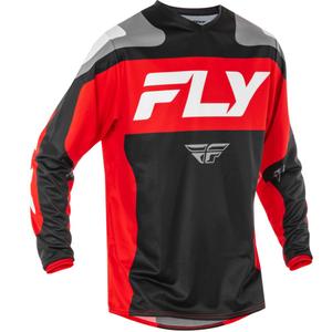 FLY Racing F-16 motokrossz mez fekete-piros-fehér