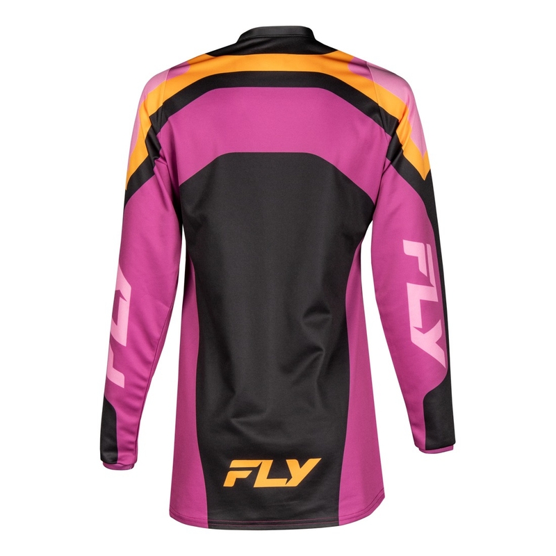 FLY Racing F-16 női motokrossz mez fekete-sárga
