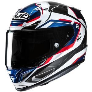 HJC RPHA 12 Brels MC21 zárt motoros bukósisak fekete-fehér-piros-kék
