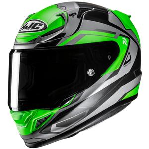 HJC RPHA 12 Brels MC4HSF zárt motoros bukósisak zöld-szürke-fekete