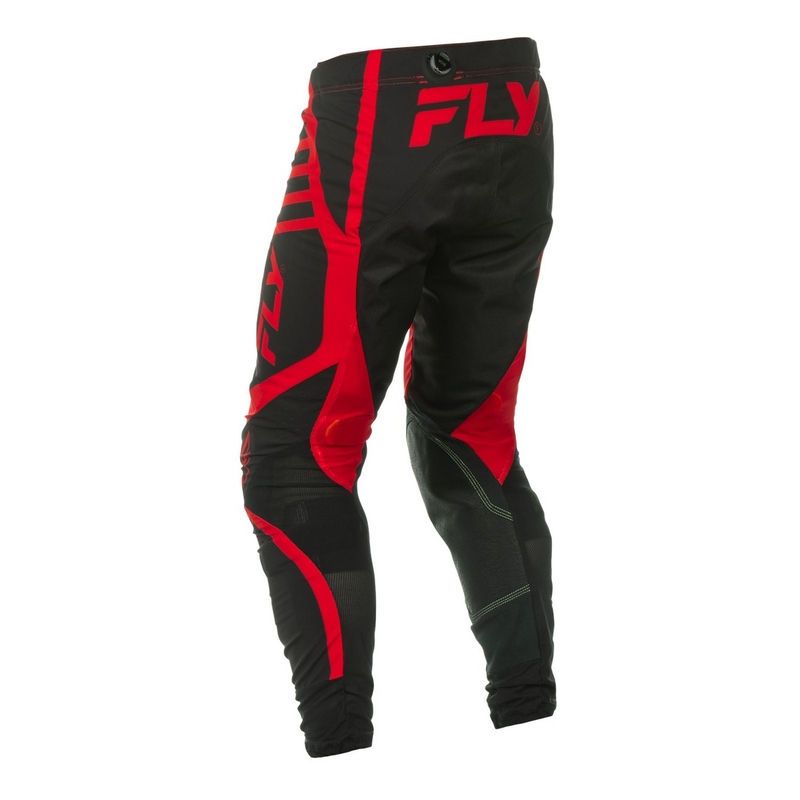 FLY Racing Lite motokrossz nadrág fekete-piros