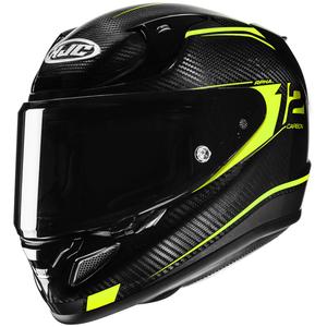 HJC RPHA 12 CARBON Keres MC3H zárt motoros bukósisak fluo sárga-fekete