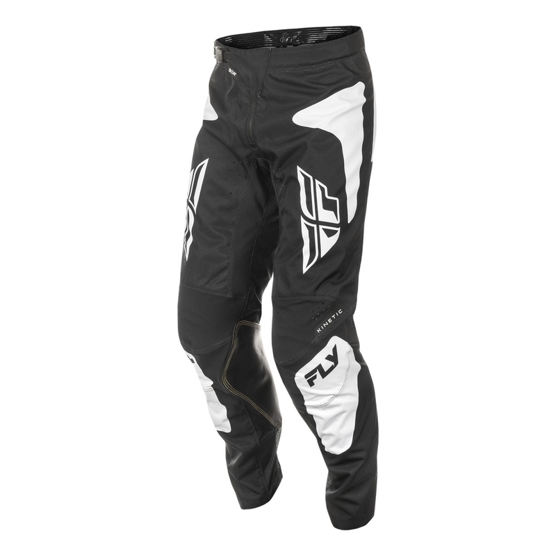 FLY Racing Kinetic Sym motokrossz nadrág fekete-fehér
