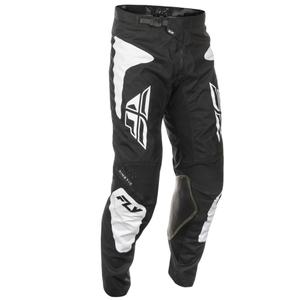 FLY Racing Kinetic Sym motokrossz nadrág fekete-fehér