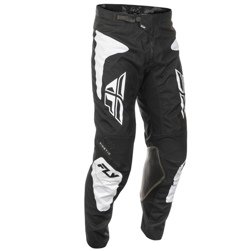 FLY Racing Kinetic Sym motokrossz nadrág fekete-fehér