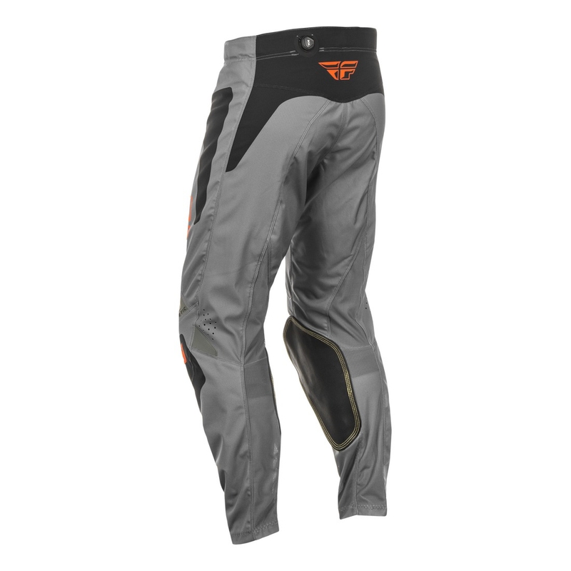 FLY Racing Kinetic Sym motokrossz nadrág szürke-narancssárga-fekete