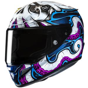 HJC RPHA 12 Kraken MC28 zárt motoros bukósisak fehér-kék-fekete