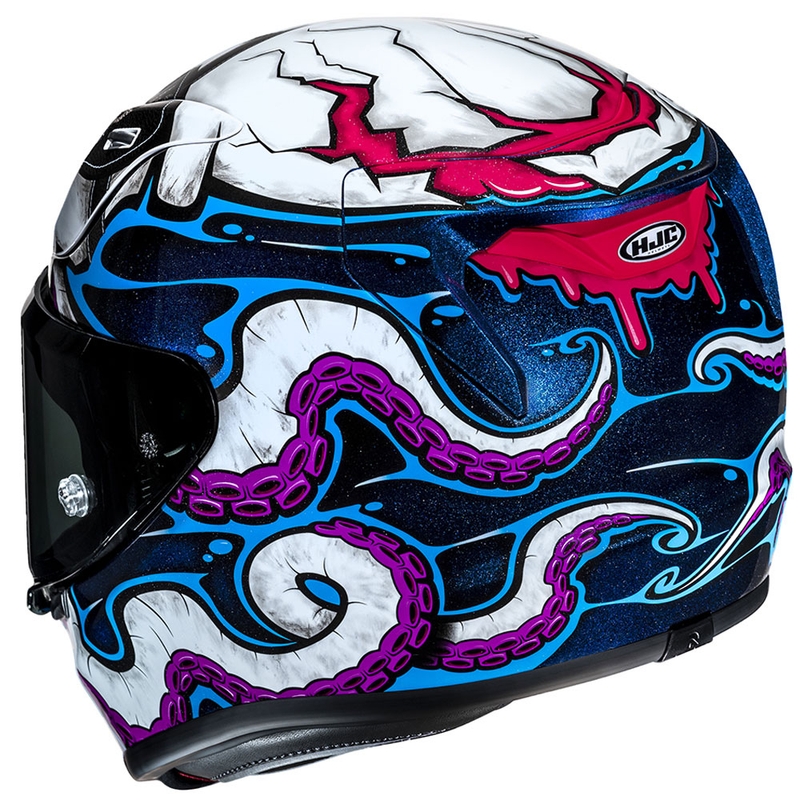 HJC RPHA 12 Kraken MC28 zárt motoros bukósisak fehér-kék-fekete