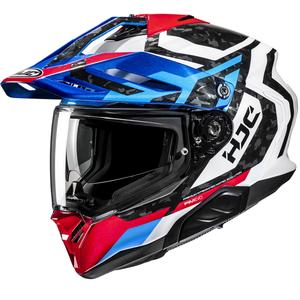 HJC RPHA 60 Dakar MC21 enduro bukósisak kék-fekete-fehér