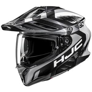 HJC RPHA 60 Quid MC5 enduro bukósisak szürke-fekete-fehér