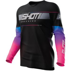 Shot Indy gyerek motokrossz mez fekete kiárusítás