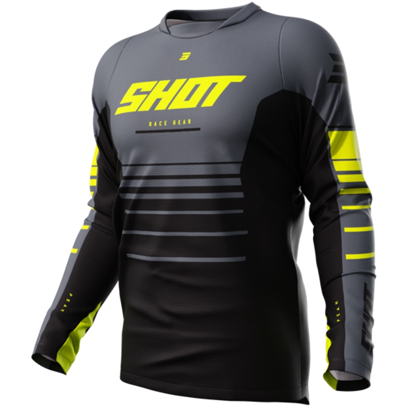 Shot Devo Peak motokrossz mez fluo sárga kiárusítás