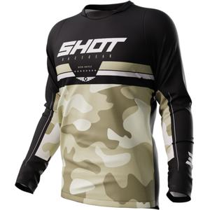 Shot Devo Battle motokrossz mez barna kiárusítás