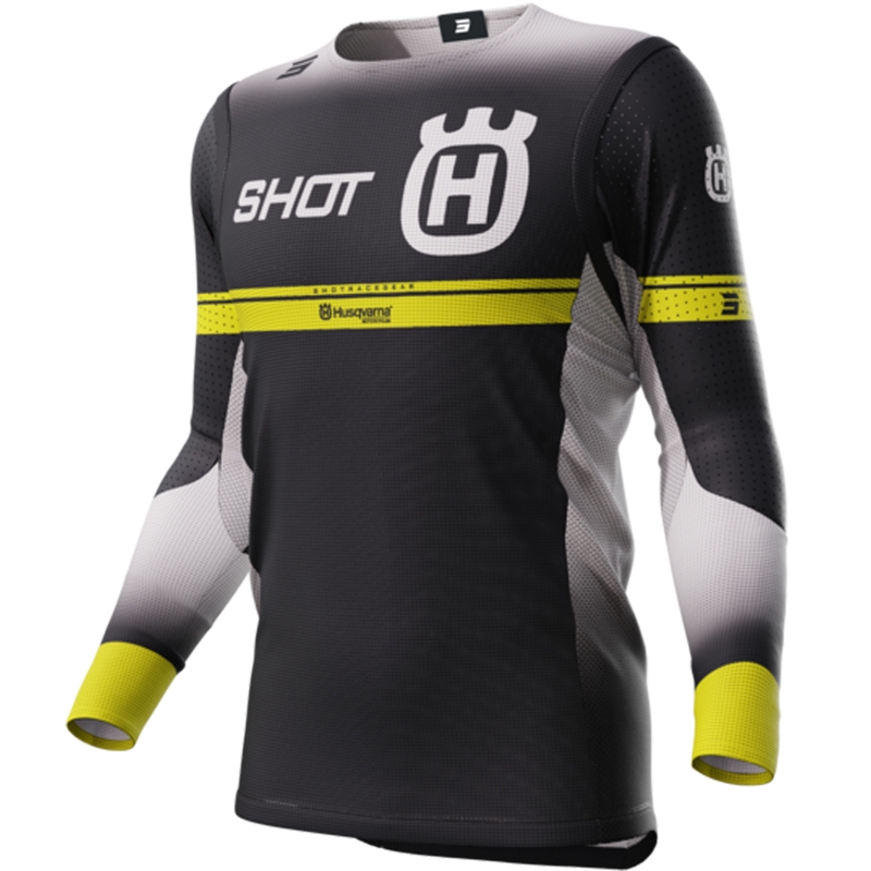 Shot Aerolite Husqvarna LE motocross mez fekete akció kiárusítás