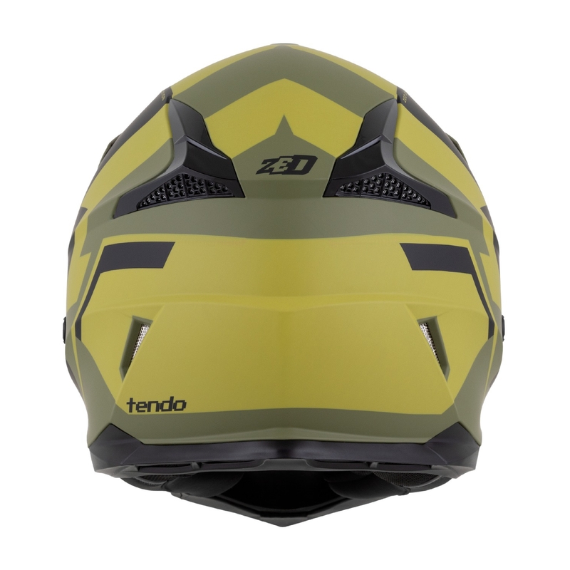 ZED X1.9 Tendo motocross sisak sötétzöld-világoszöld