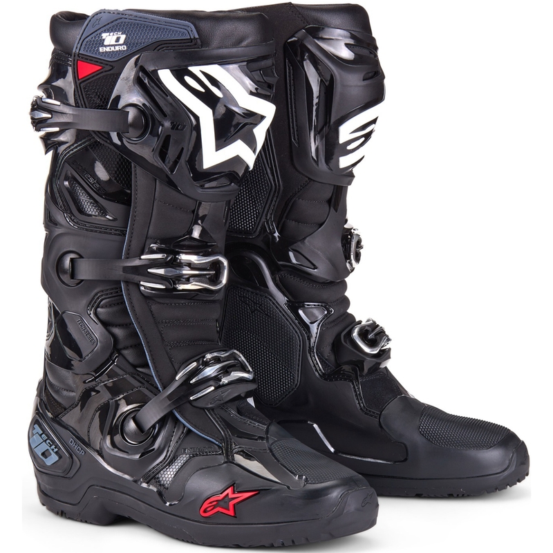 Alpinestars Tech 10 Enduro motorkerékpár csizma fekete