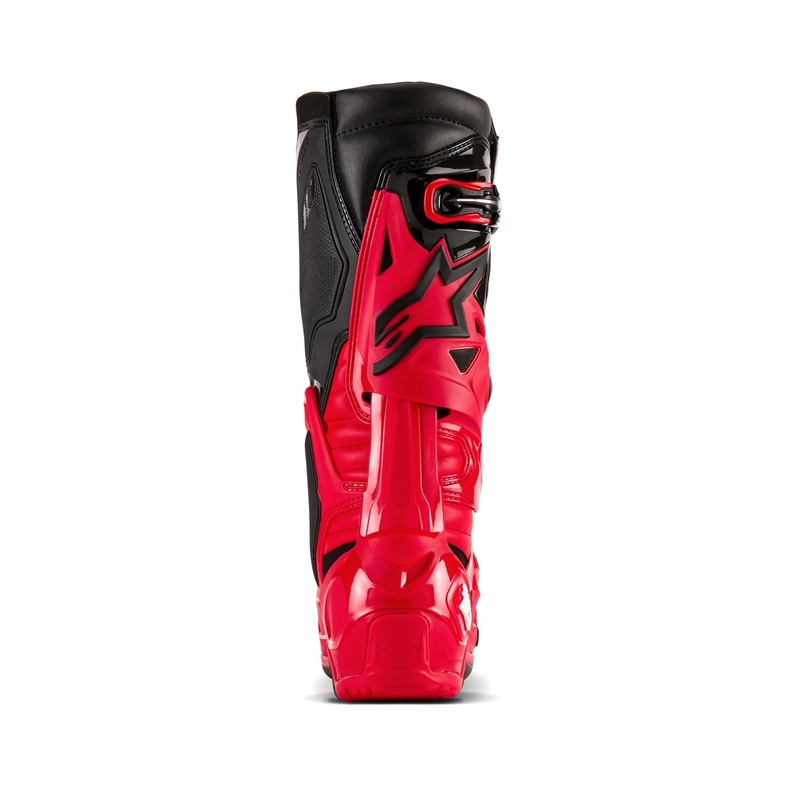 Alpinestars Tech 10 Enduro motorkerékpár csizma piros-fekete-fehér