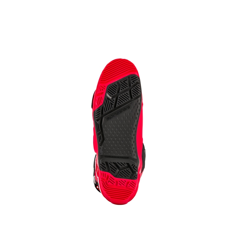 Alpinestars Tech 10 Enduro motorkerékpár csizma piros-fekete-fehér