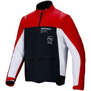 Alpinestars Lite Dura Softshell kabát fekete-piros-fehér
