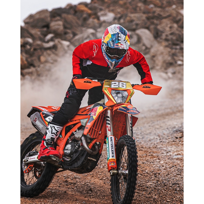 Alpinestars PRO-Dura kabát fekete-piros-fehér