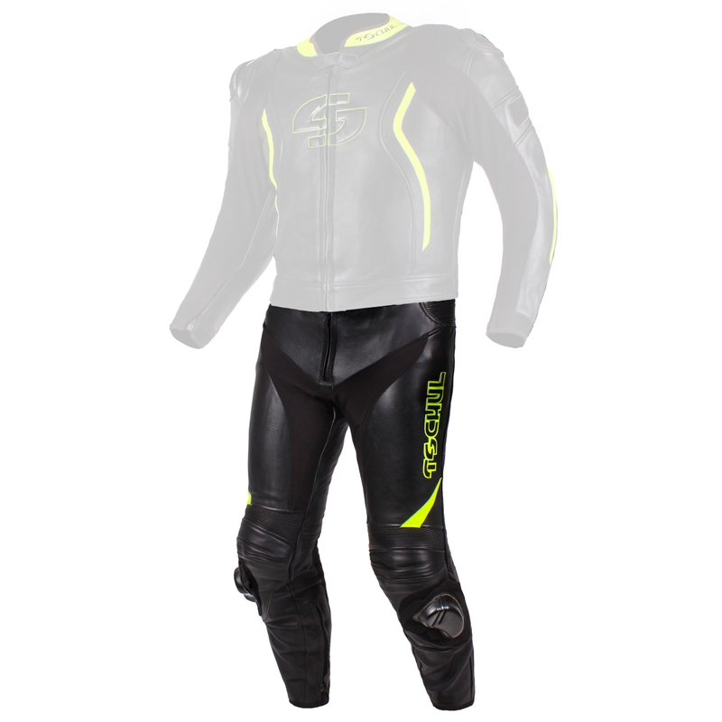 Férfi nadrág Tschul 535 fekete-fluo sárga kiárusítás