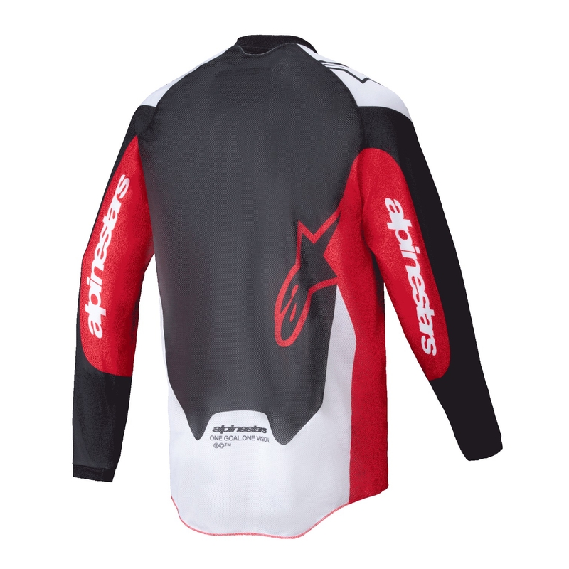 Alpinestars PRO-Dura motokrossz mez fekete-piros-fehér