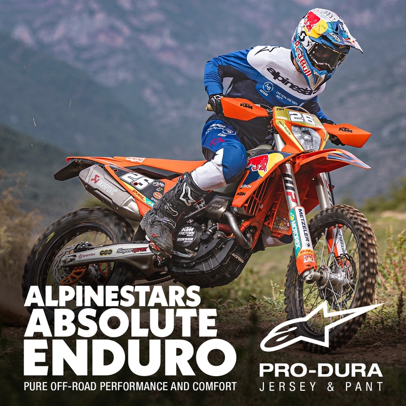 Alpinestars PRO-Dura motokrossz nadrág kék-fehér