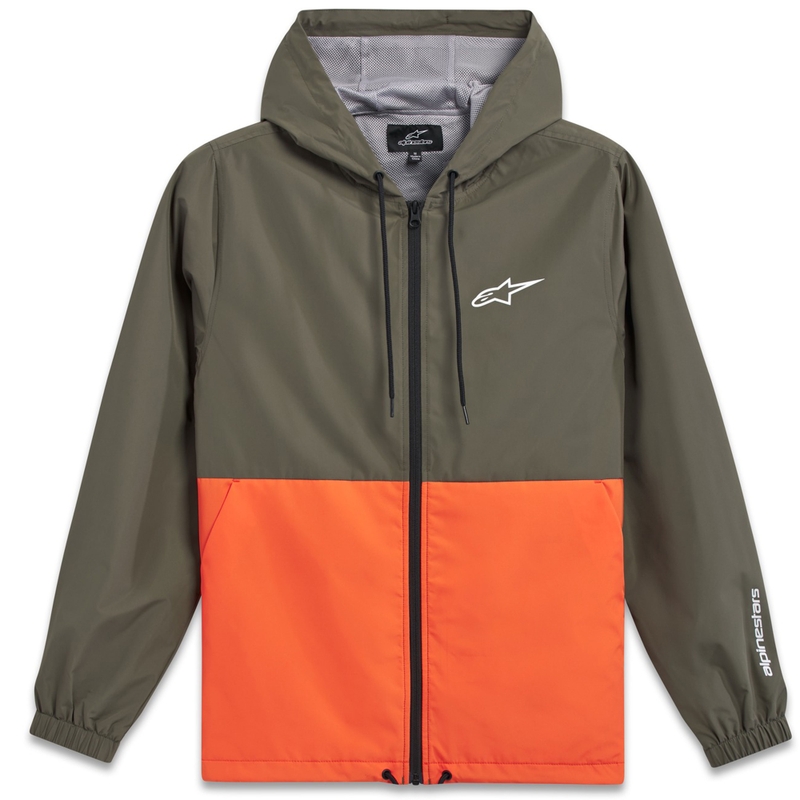 Alpinestars Speeded Windbreaker kabát zöld-narancssárga