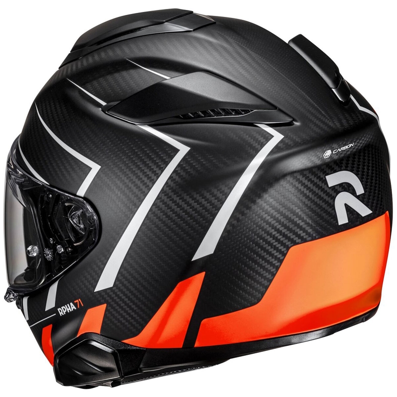HJC RPHA 71 CARBON Cano MC96HSF zárt motoros bukósisak fekete-narancssárga kiárusítás