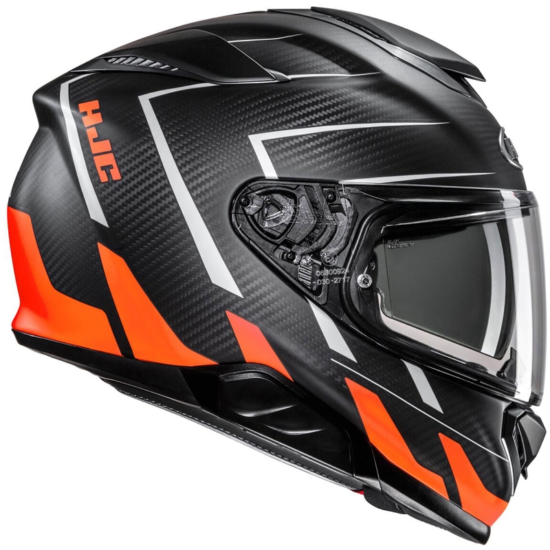 HJC RPHA 71 CARBON Cano MC96HSF zárt motoros bukósisak fekete-narancssárga kiárusítás