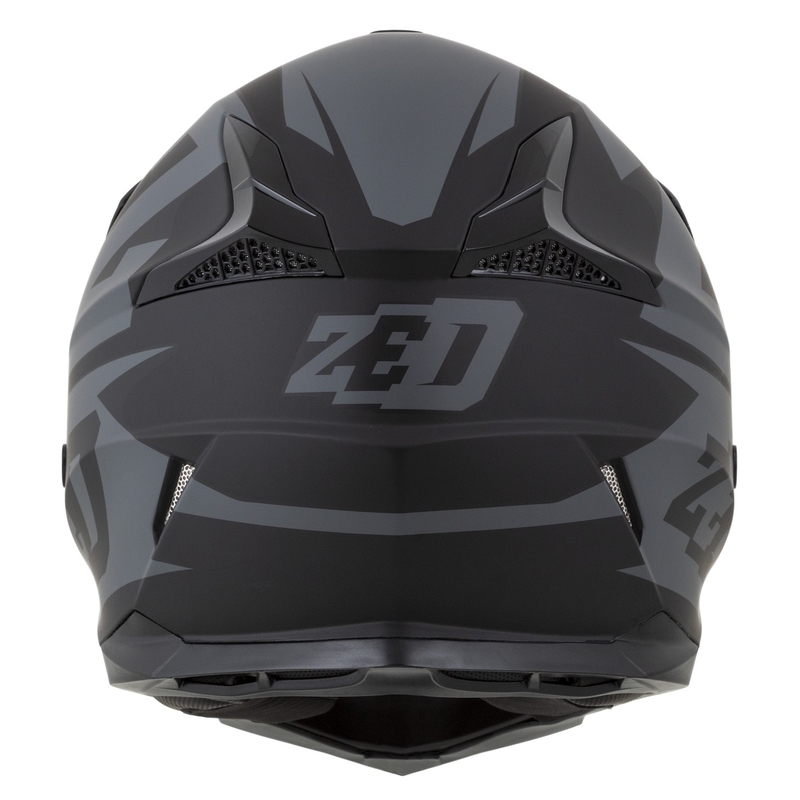 ZED X1.9D Targa gyerek motokrossz sisak matt szürke-fekete
