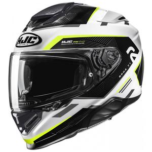 HJC RPHA 71 Ellon MC3H zárt motoros bukósisak fehér-fekete-fluo sárga