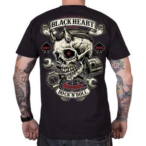 Black Heart Liberty póló fekete
