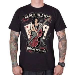 Black Heart Bass Pin Up póló fekete