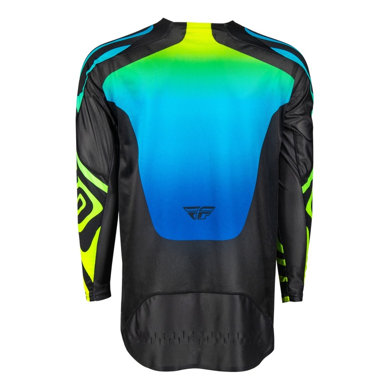FLY Racing Evolution motokrossz mez fekete-kék-fluo sárga