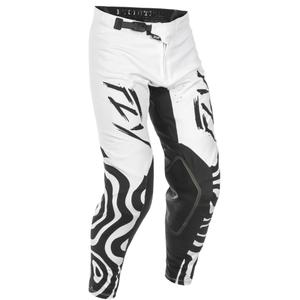 FLY Racing Evolution motokrossz nadrág fehér-fekete