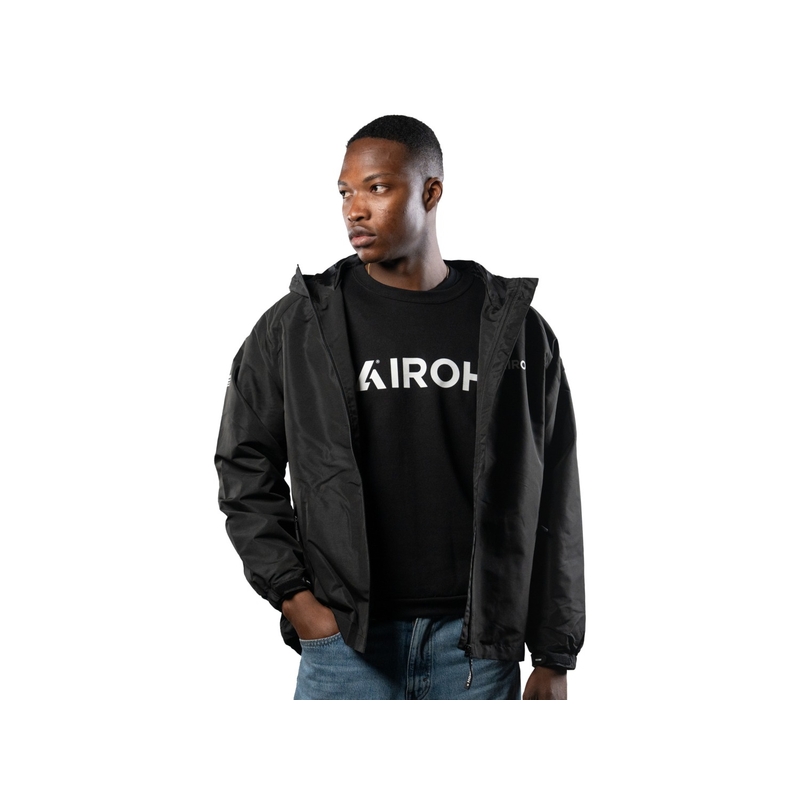 Airoh vízálló kabát fekete