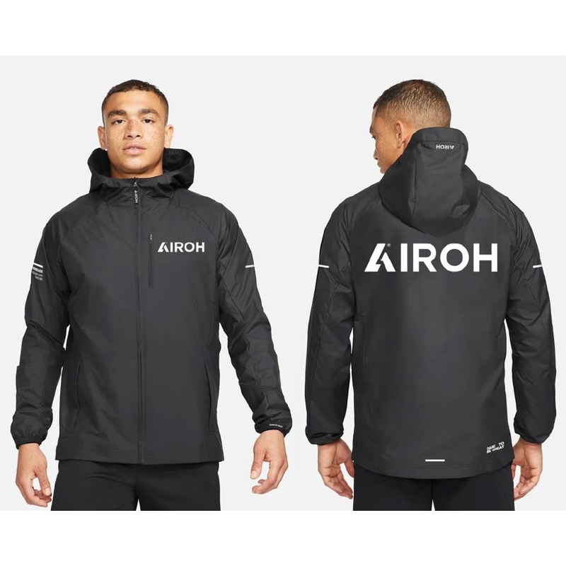 Airoh vízálló kabát fekete