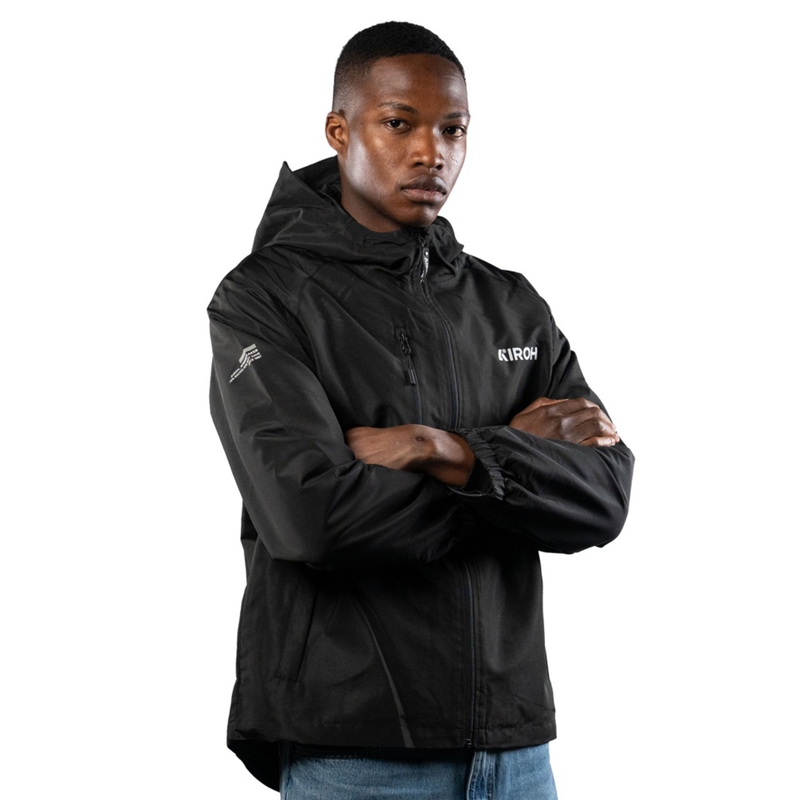Airoh vízálló kabát fekete