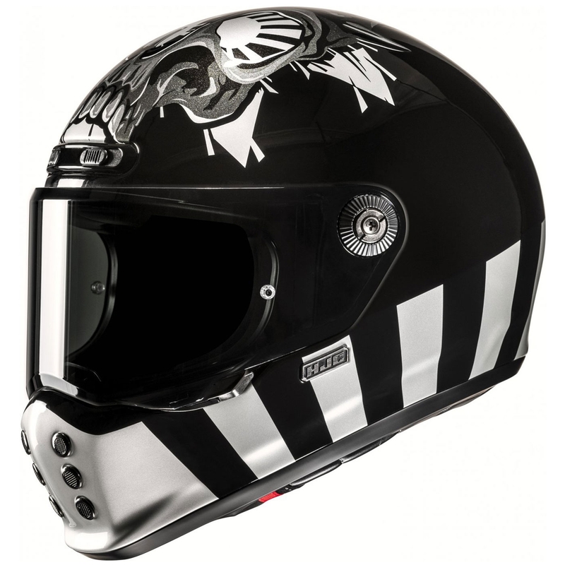 HJC V10 Crania MC5 zárt motoros bukósisak fekete-szürke